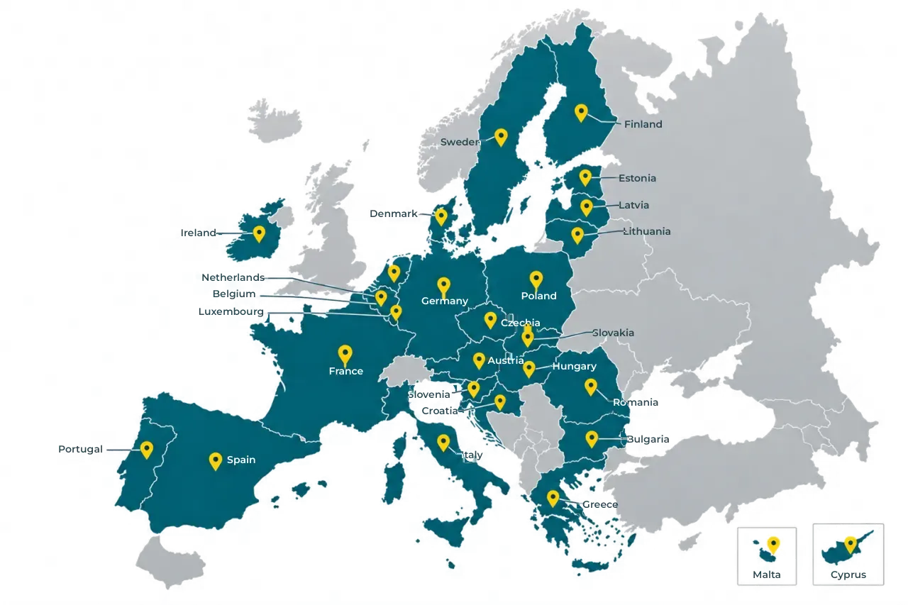 ECOV Europe map light bg 2560